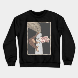 Homeless Orangutan Crewneck Sweatshirt